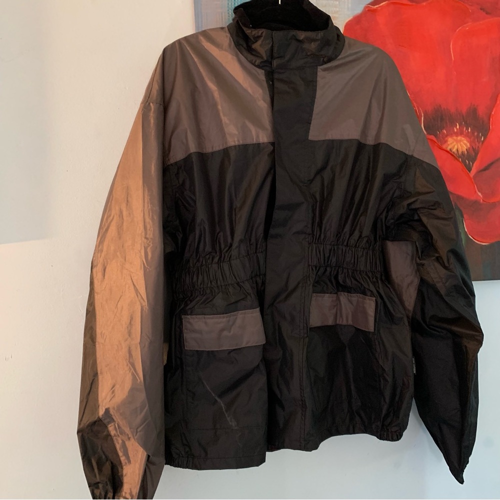 Himalaya Motor Bike Wear Mens Waterproof Jacket Black XL Long Sleeve